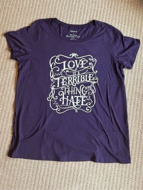 torrid Purple Short-Sleeve Graphic Tee